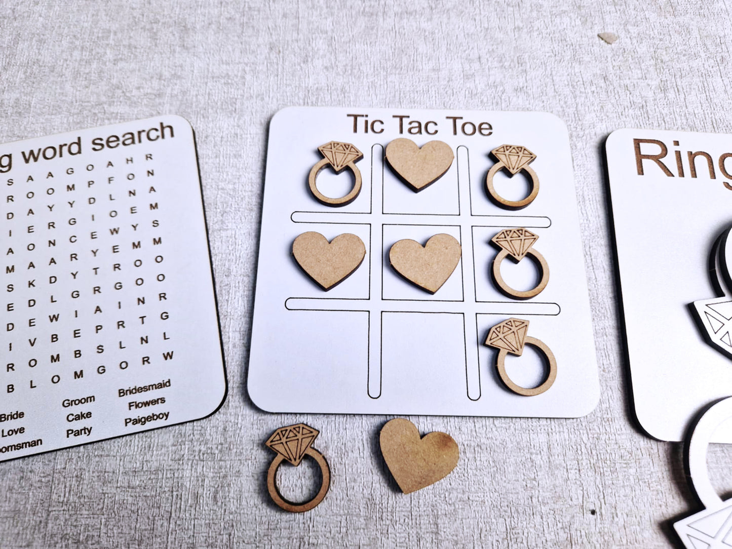 Wedding table games
