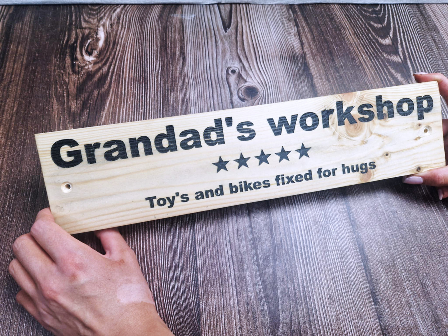 Grandad shed/ workshop sign