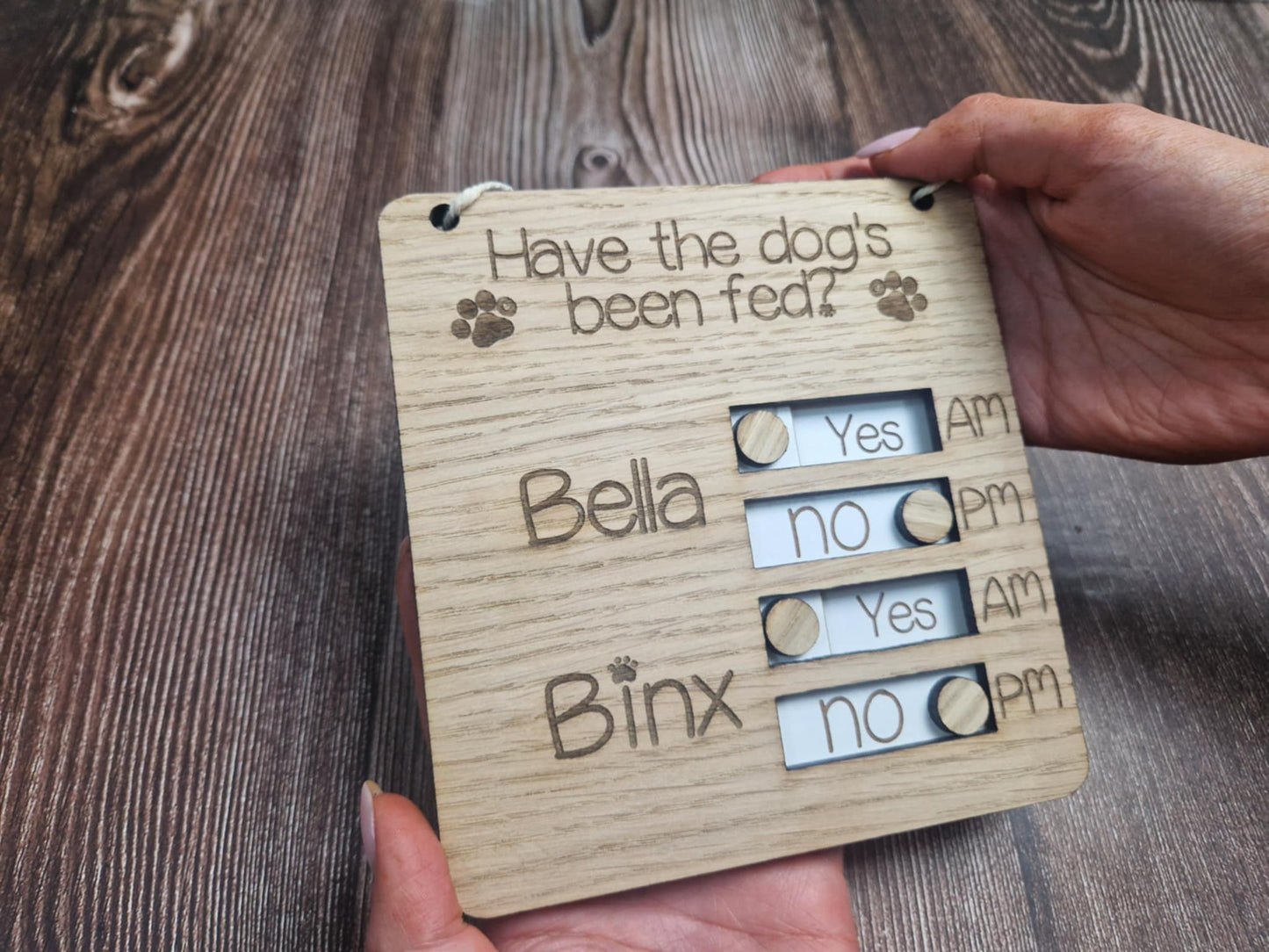 Personalised Pet feeding tracker cat dog