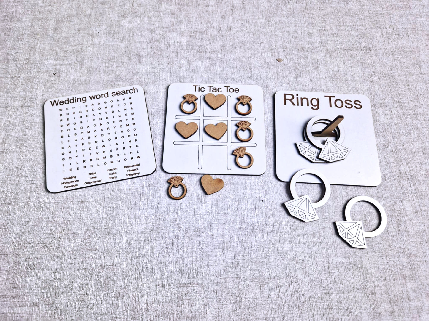 Wedding table games