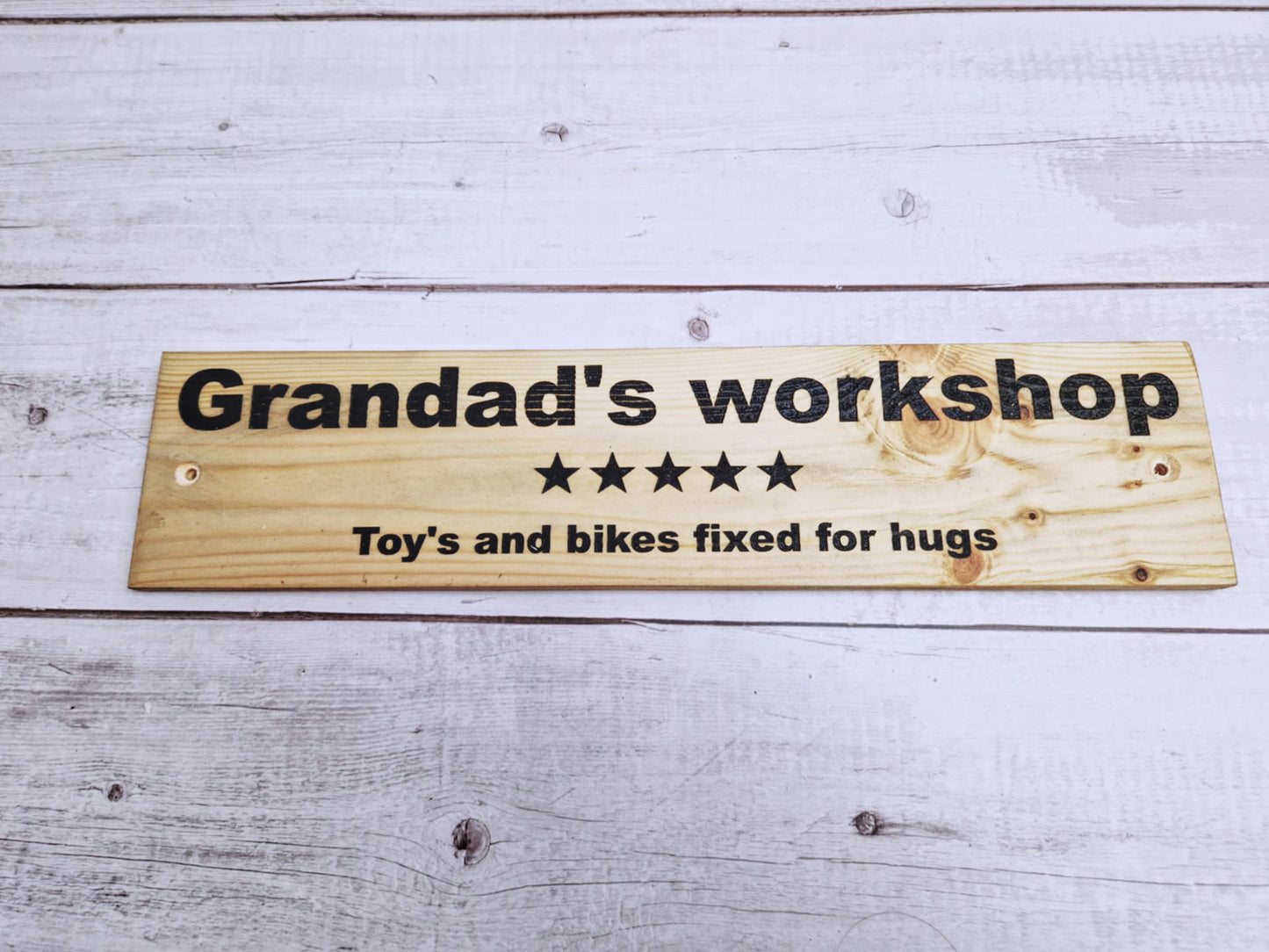 Grandad shed/ workshop sign