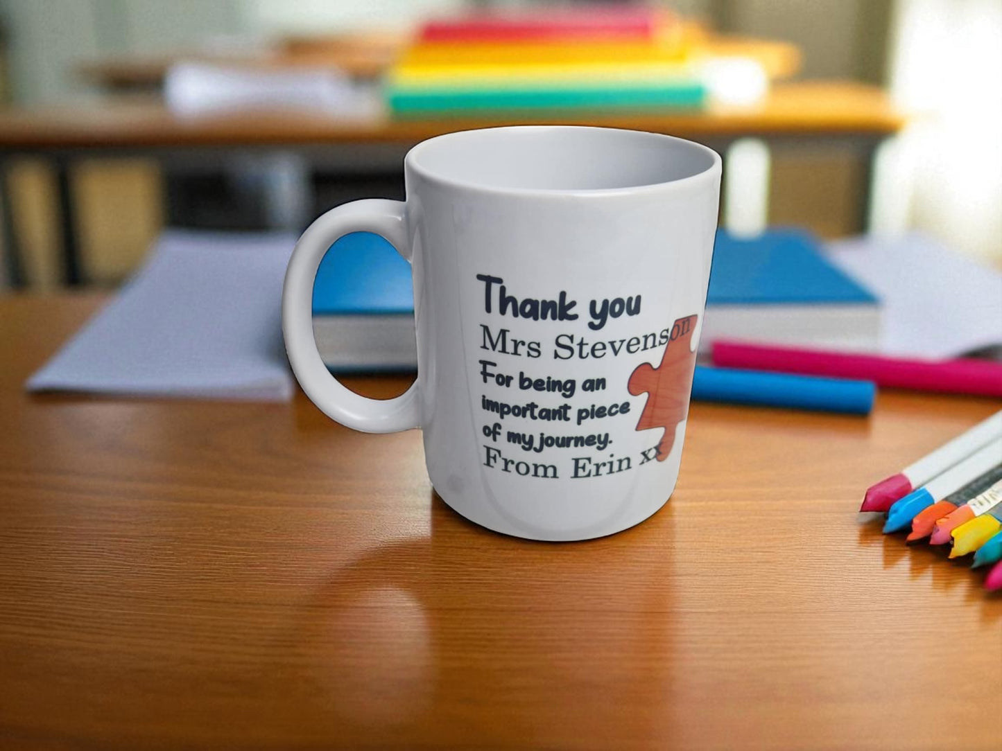 Personalised Teacher mug gift