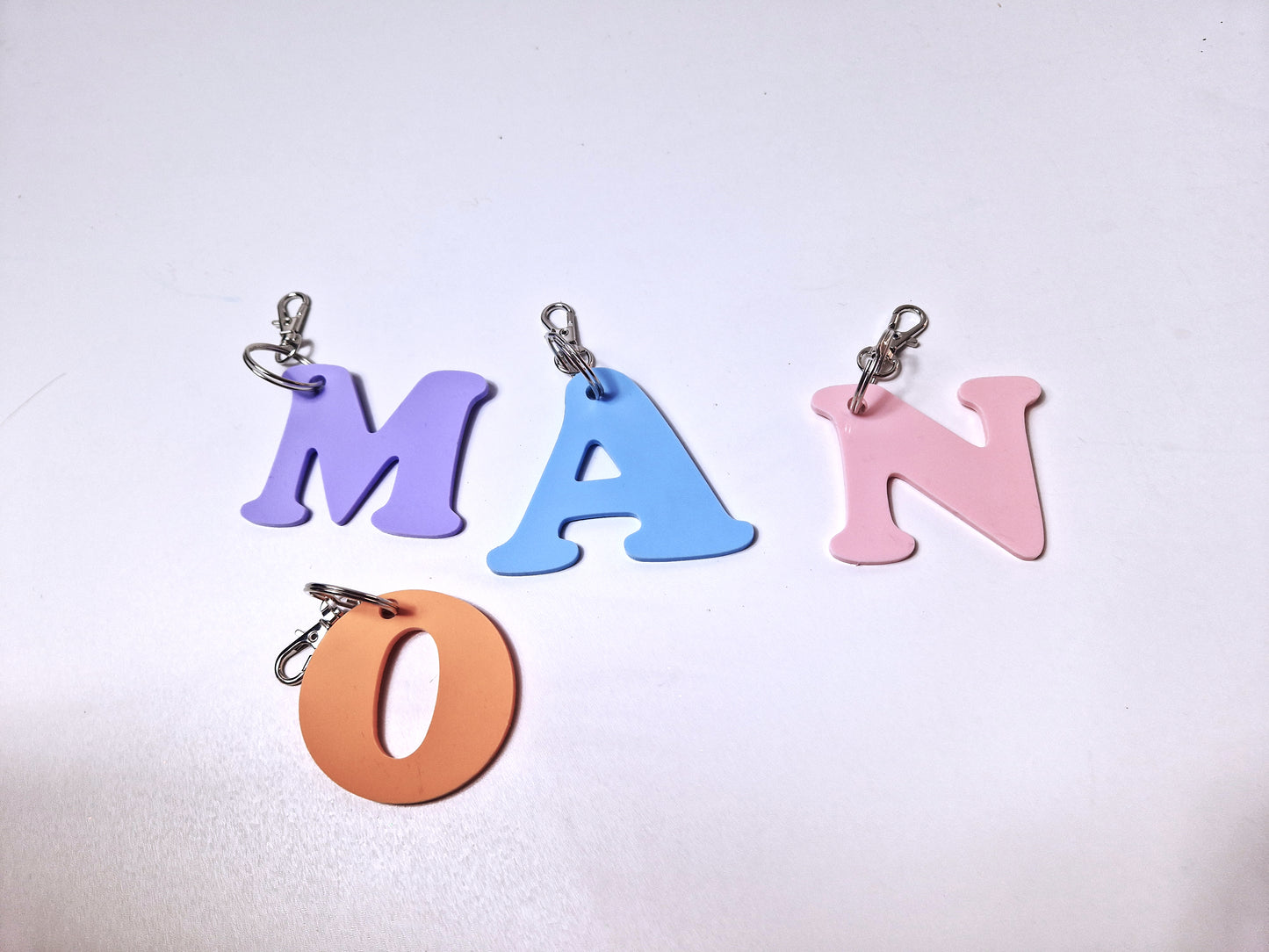 Letter keyring