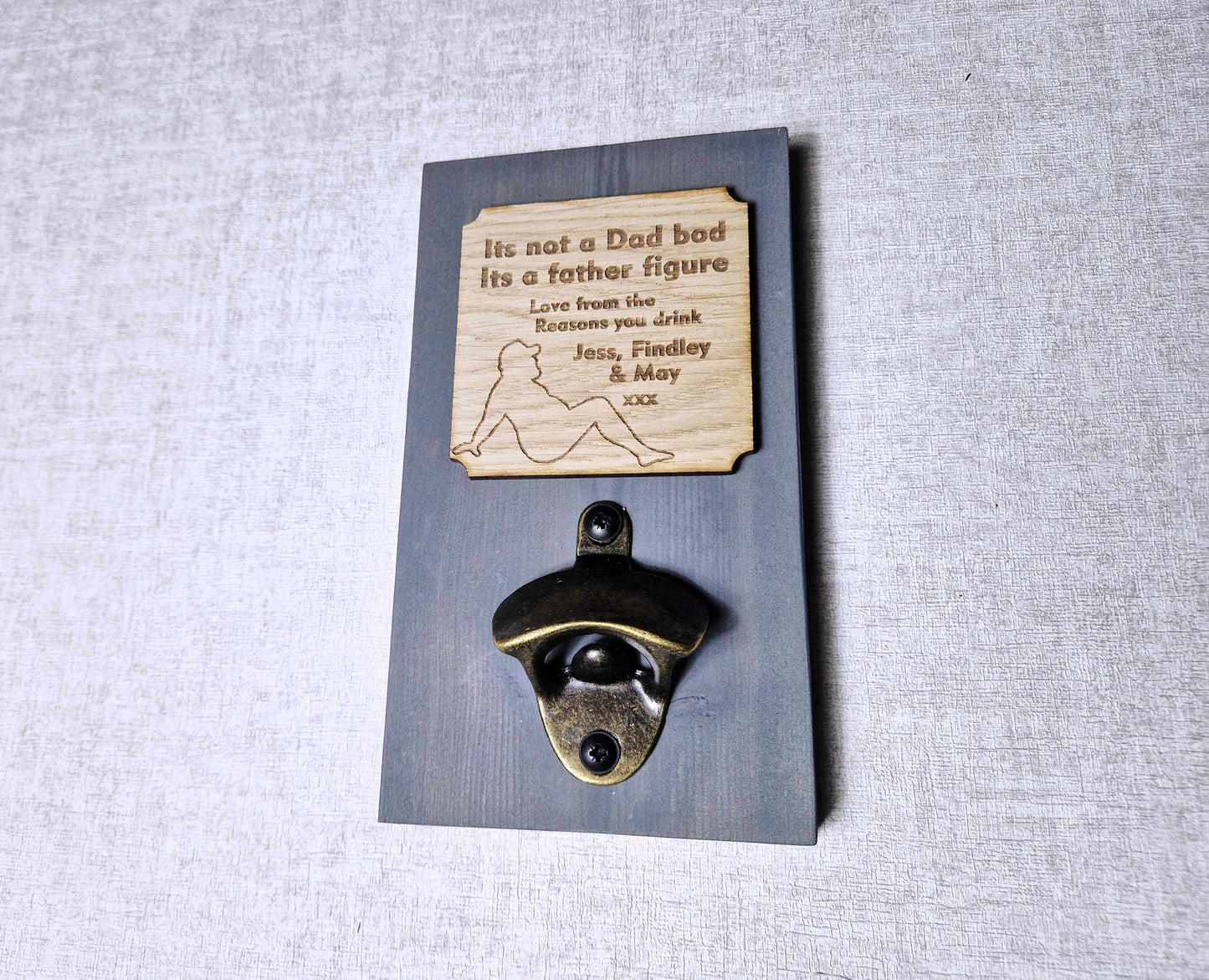 Personalised bottle opener