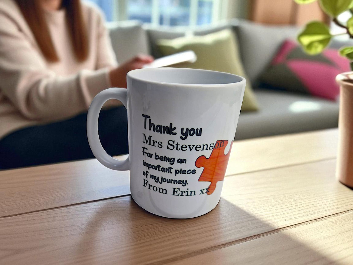 Personalised Teacher mug gift
