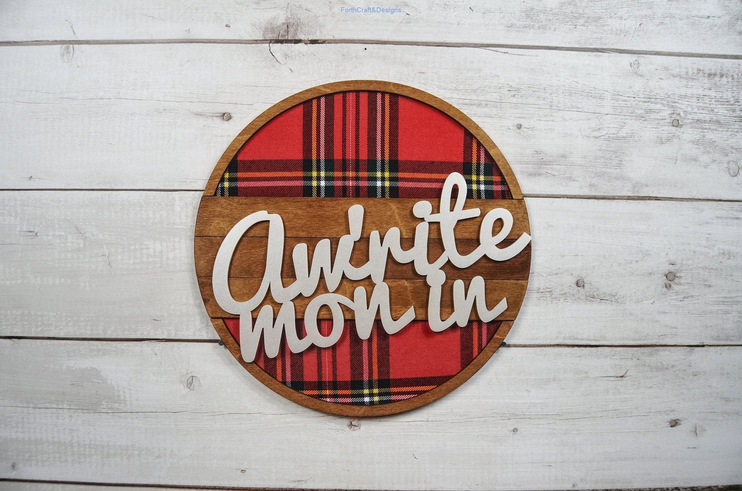 Funny Scottish Welcome Sign