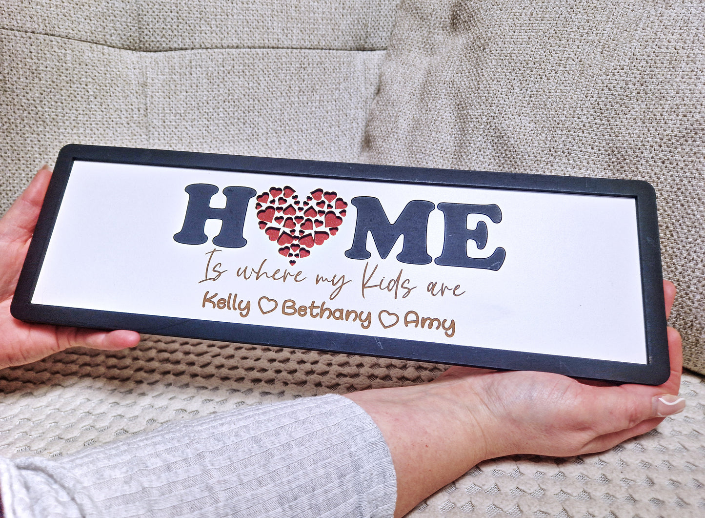 Home Personalised wall sign