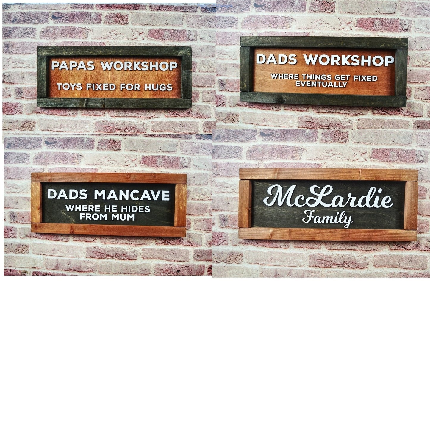 Large Wooden rustic signs