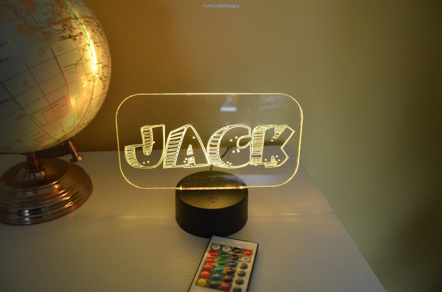 LED night light , personalised sign, custom light