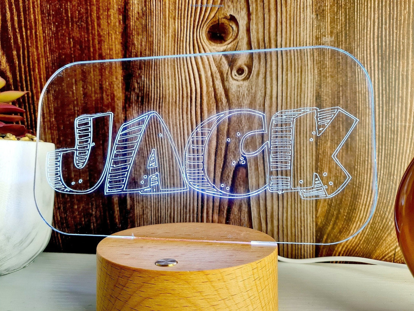 LED night light , personalised sign, custom light