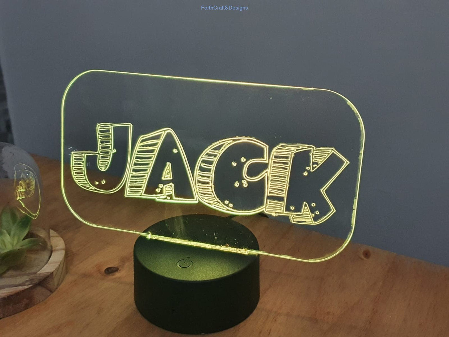 LED night light , personalised sign, custom light