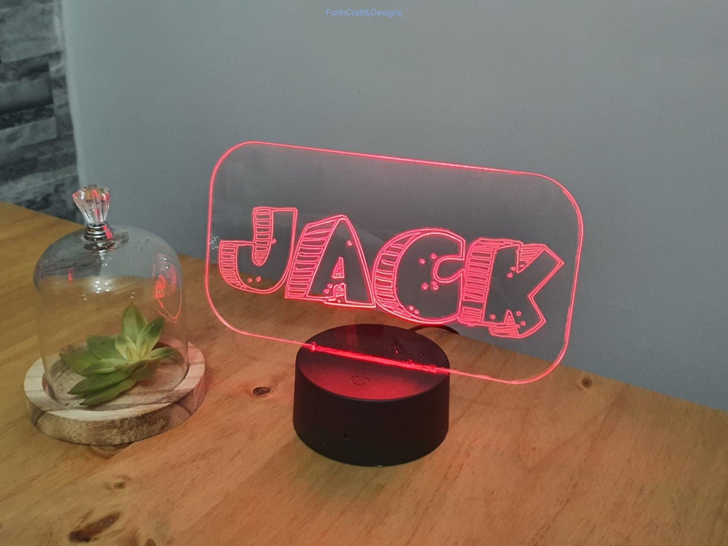 LED night light , personalised sign, custom light