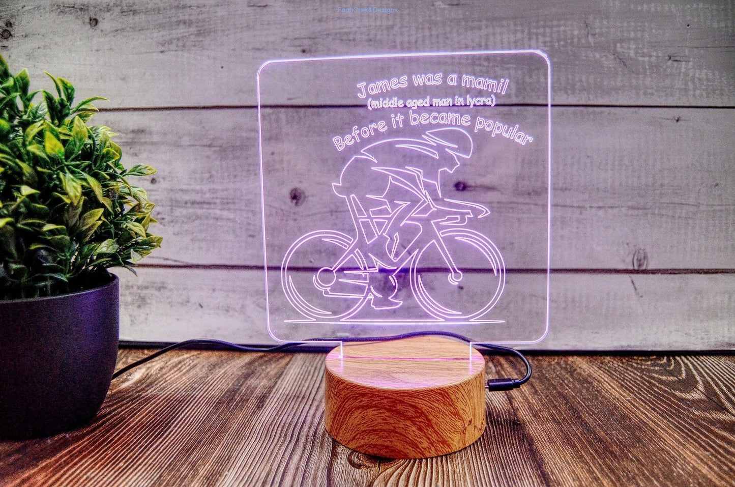 LED night light , personalised sign, custom light