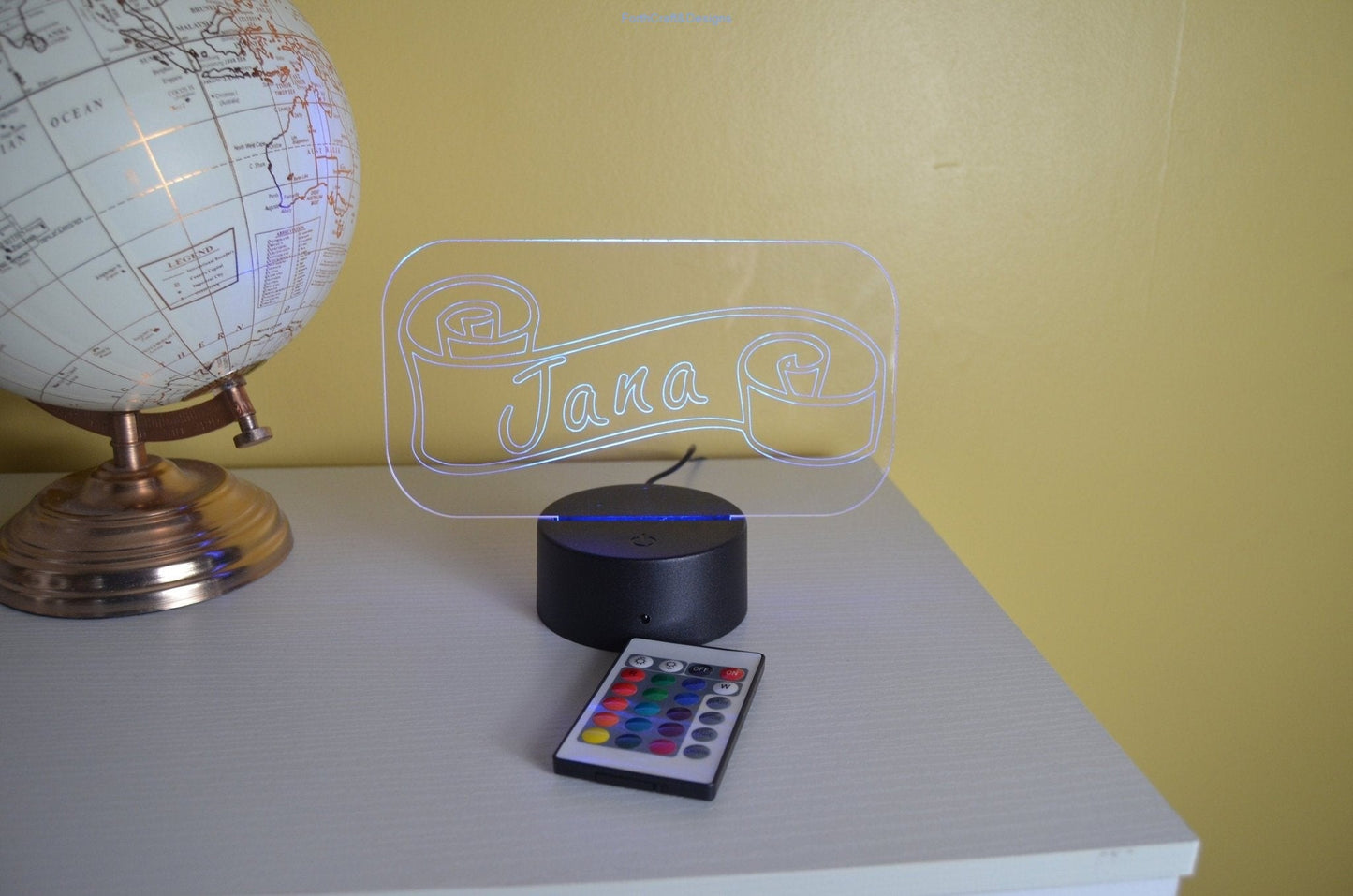 LED night light , personalised sign, custom light ,neon sign bedroom