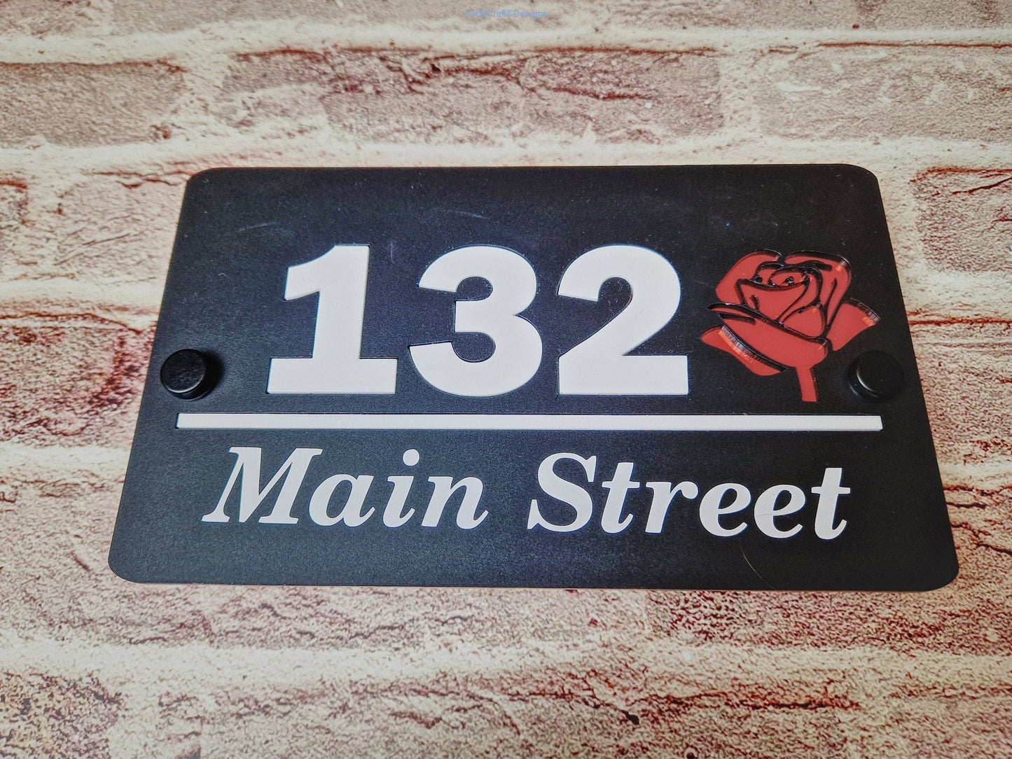 Personalised door number