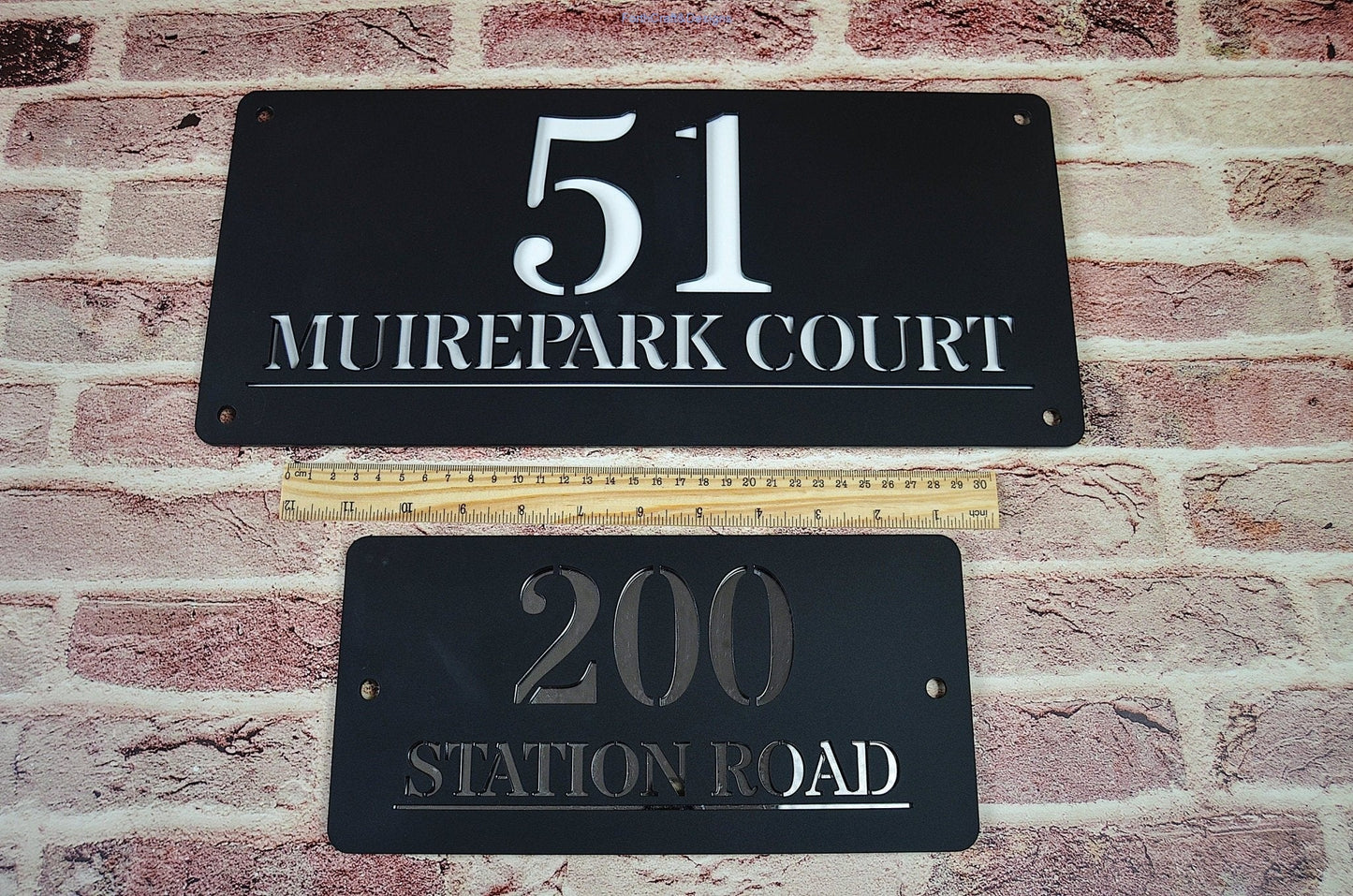 personalised Door plaque,