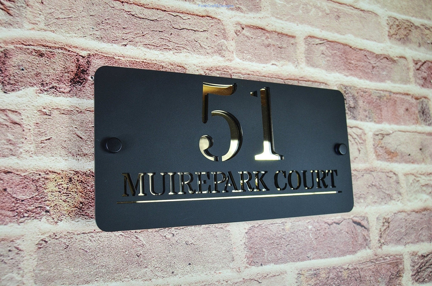 personalised Door plaque,