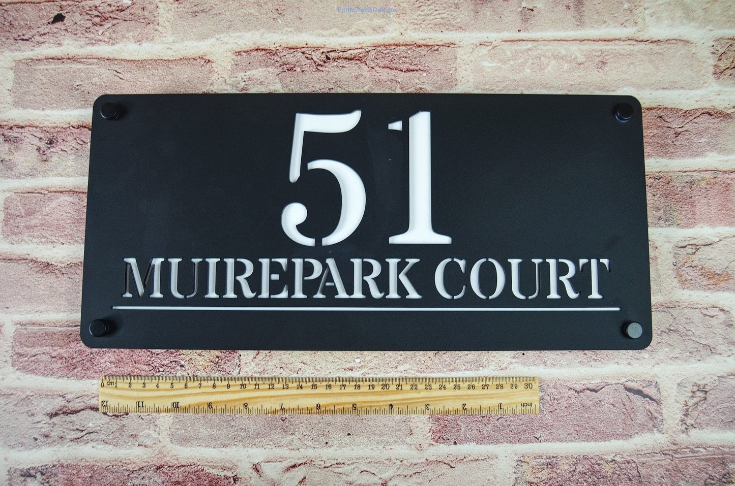 personalised Door plaque,