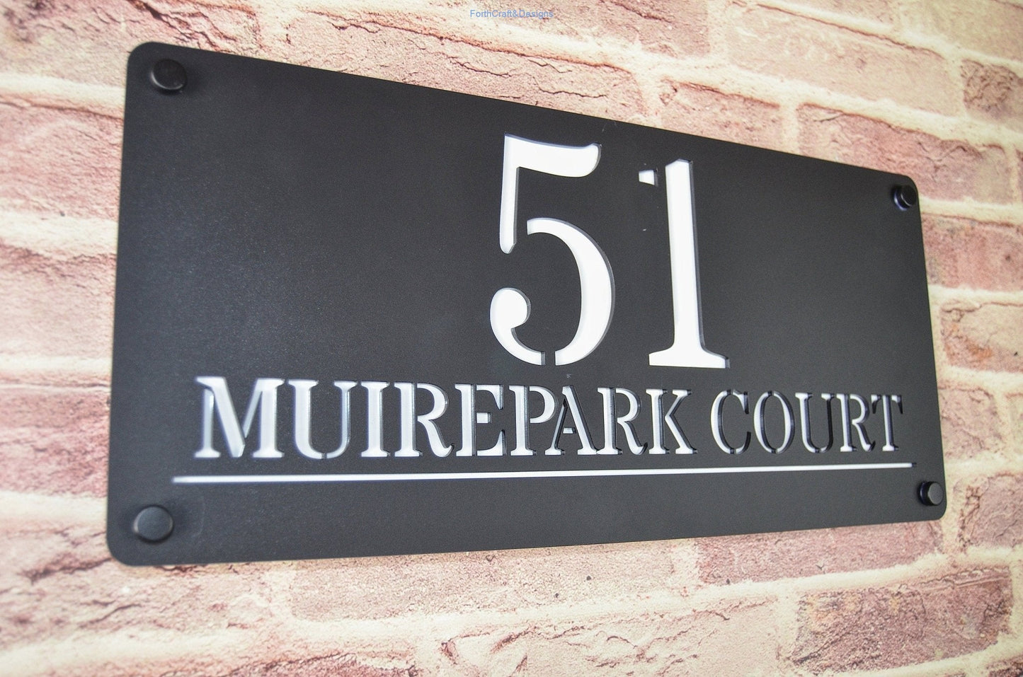 personalised Door plaque,