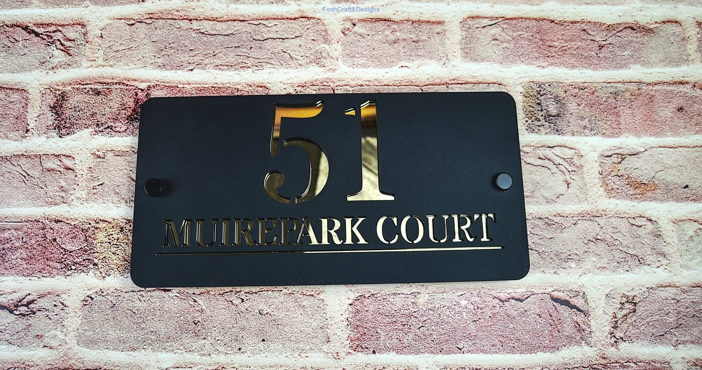 personalised Door plaque,