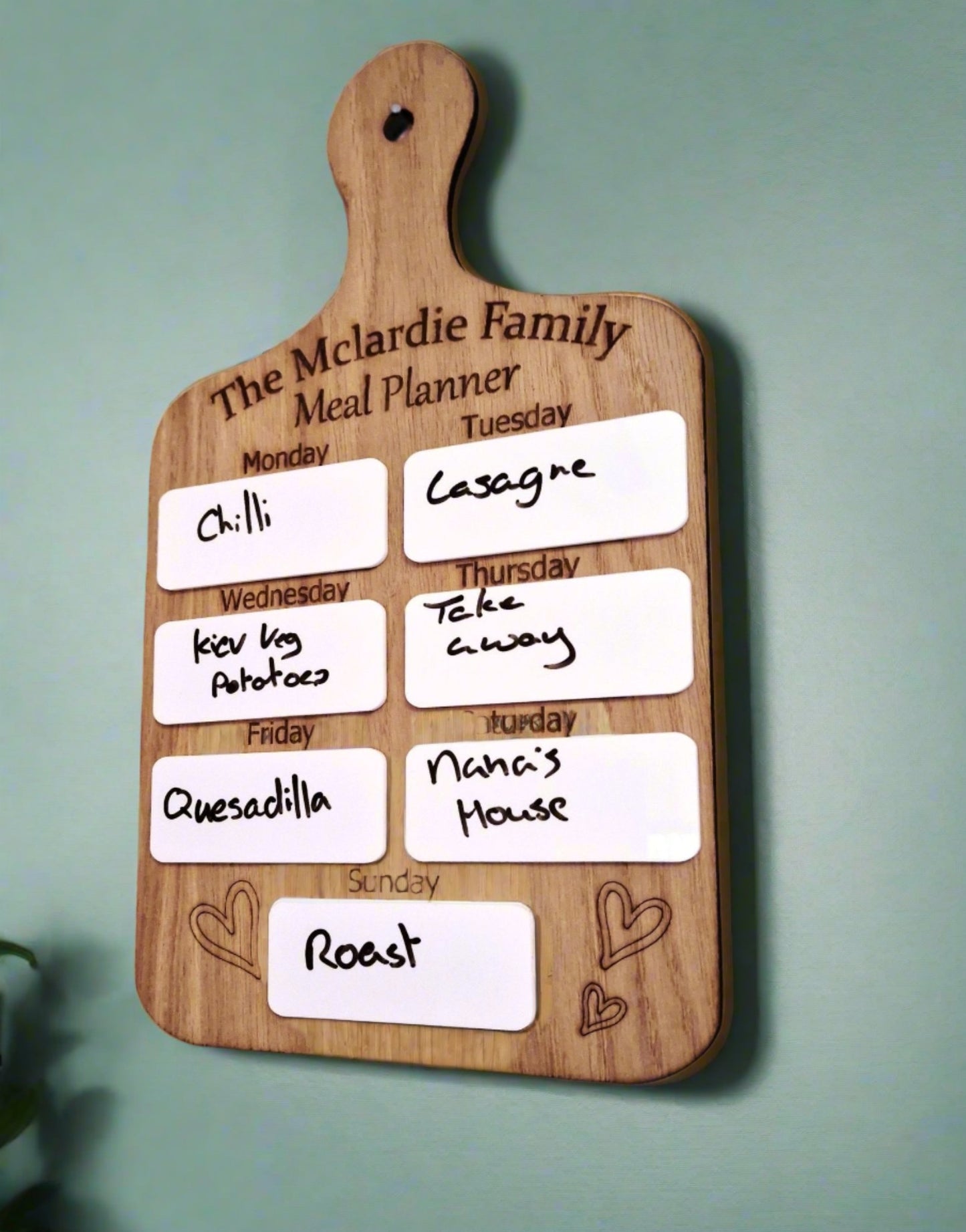 Personalised Family meal planner