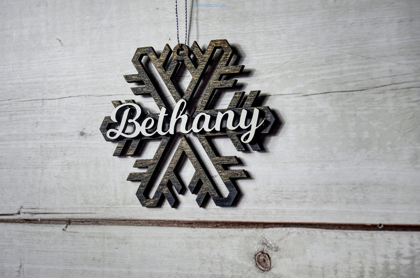 Personalised wooden tree baubles, custom christmas baubles,