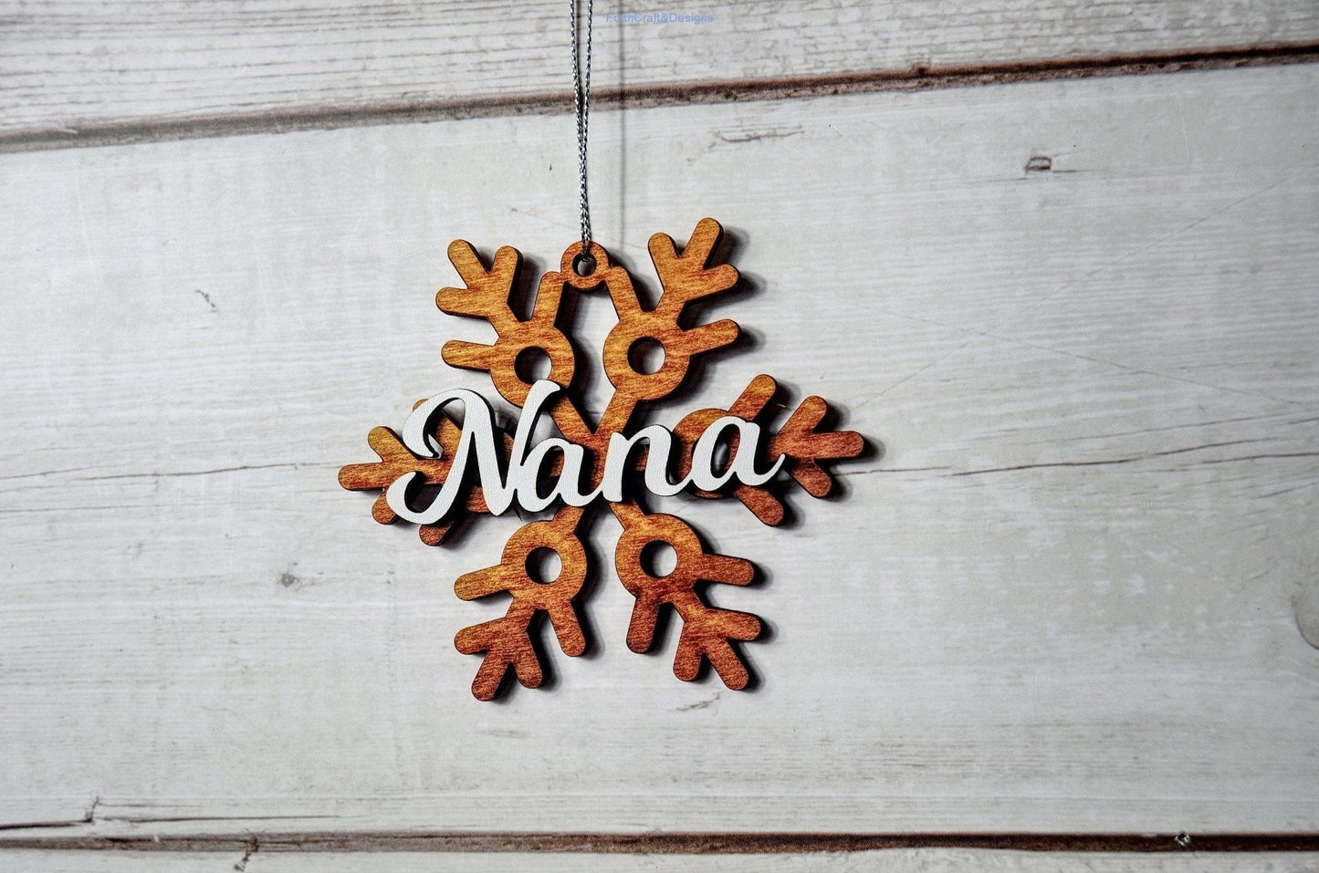 Personalised wooden tree baubles, custom christmas baubles,