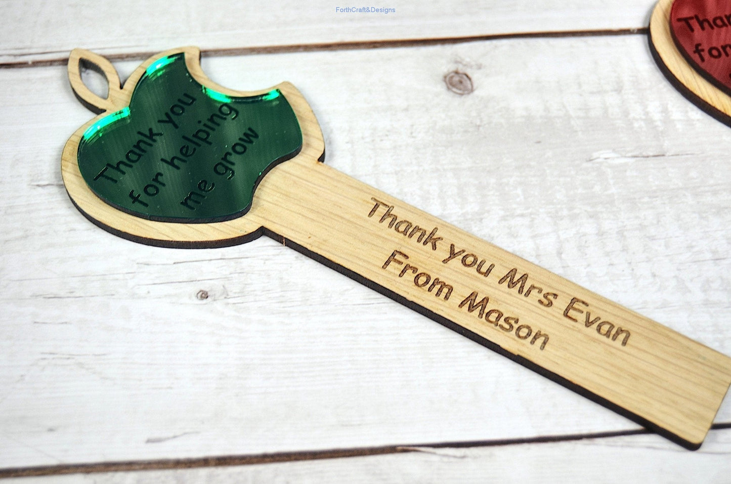 Teacher gift custom book mark
