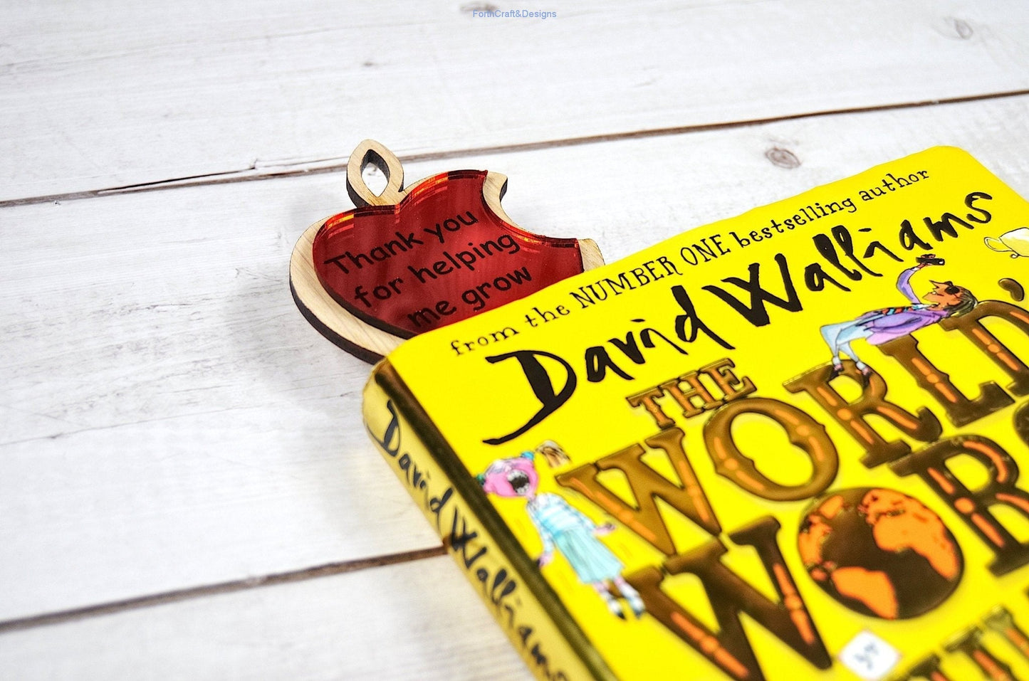 Teacher gift custom book mark