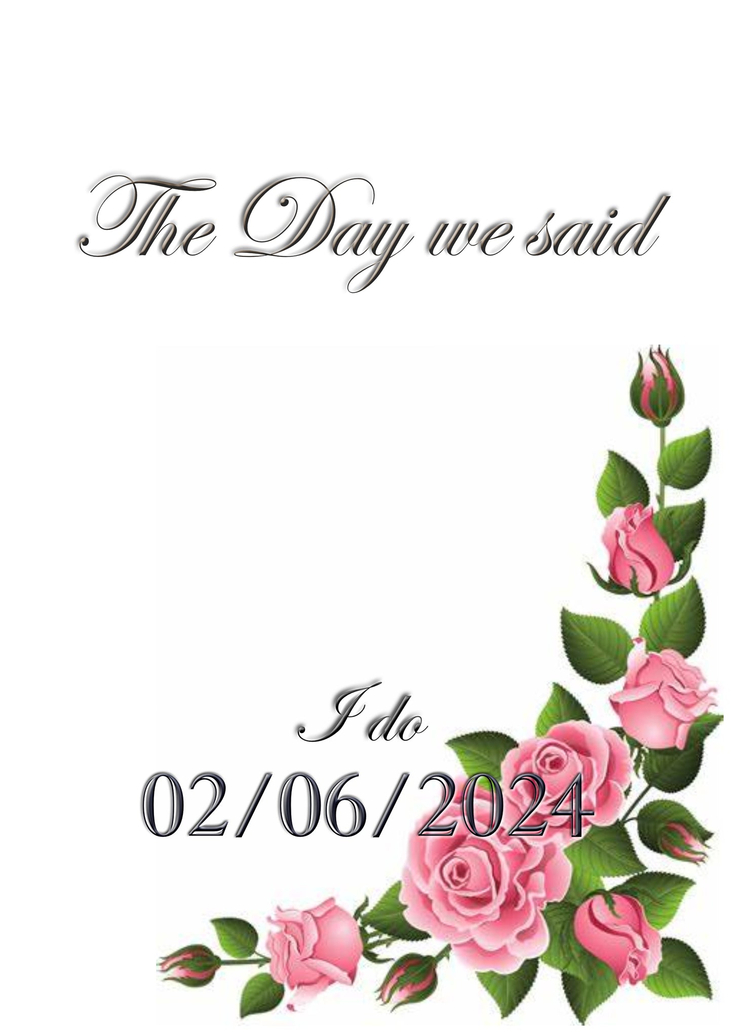 Framed wedding puzzle heart gift