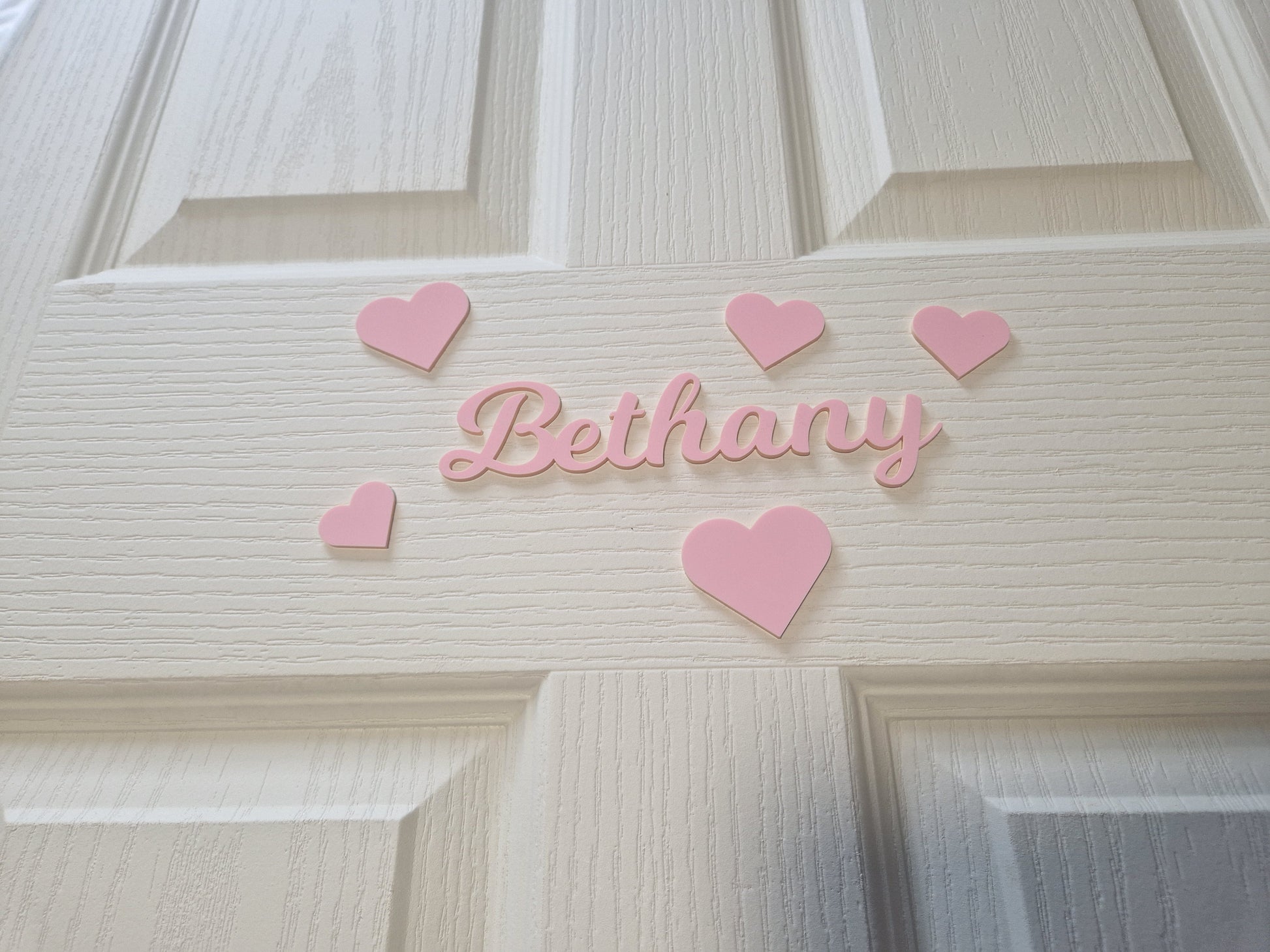 Personalised Children's door names