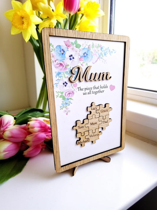 The piece that holds us together mothers day gift