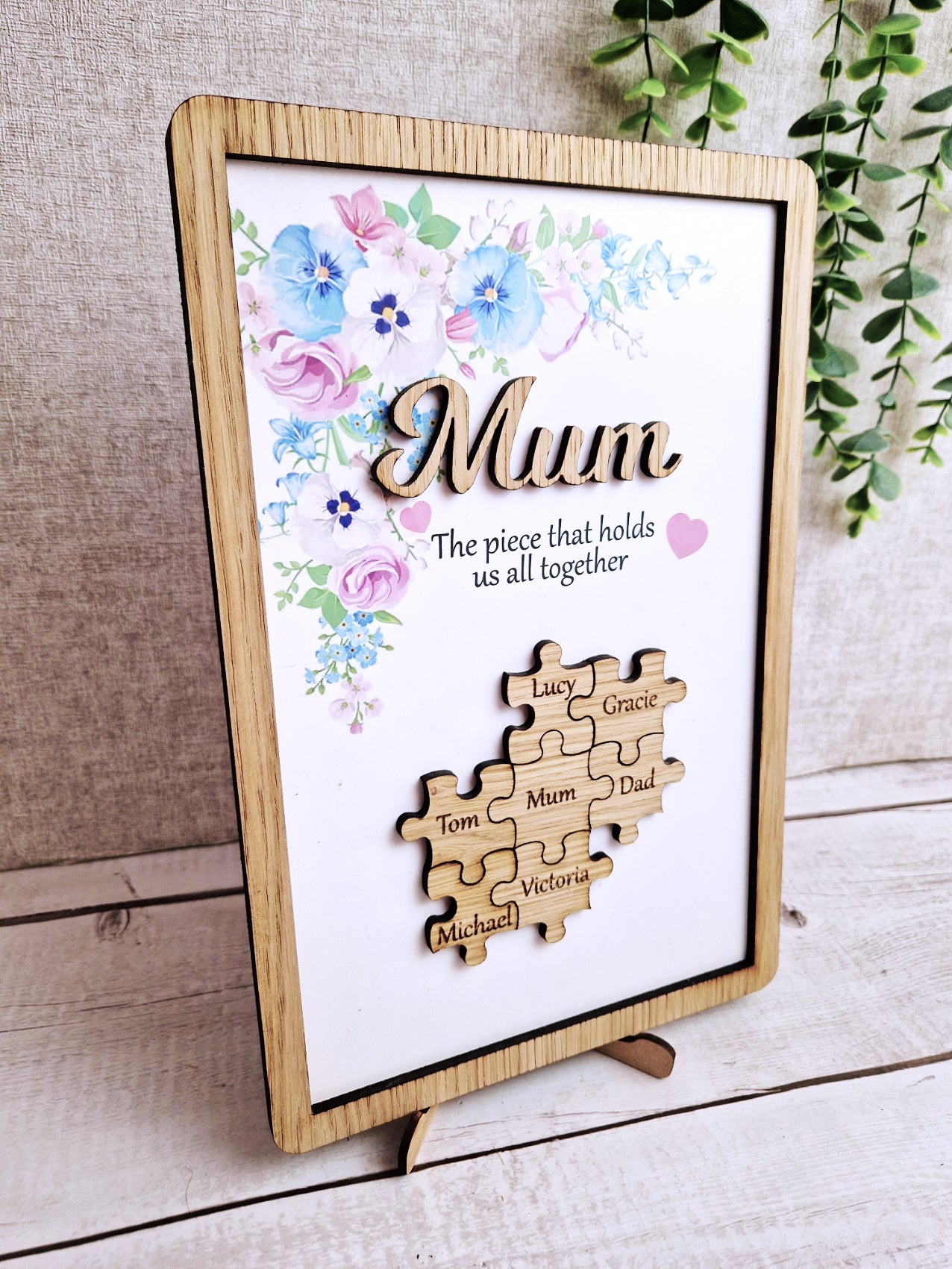 The piece that holds us together mothers day gift