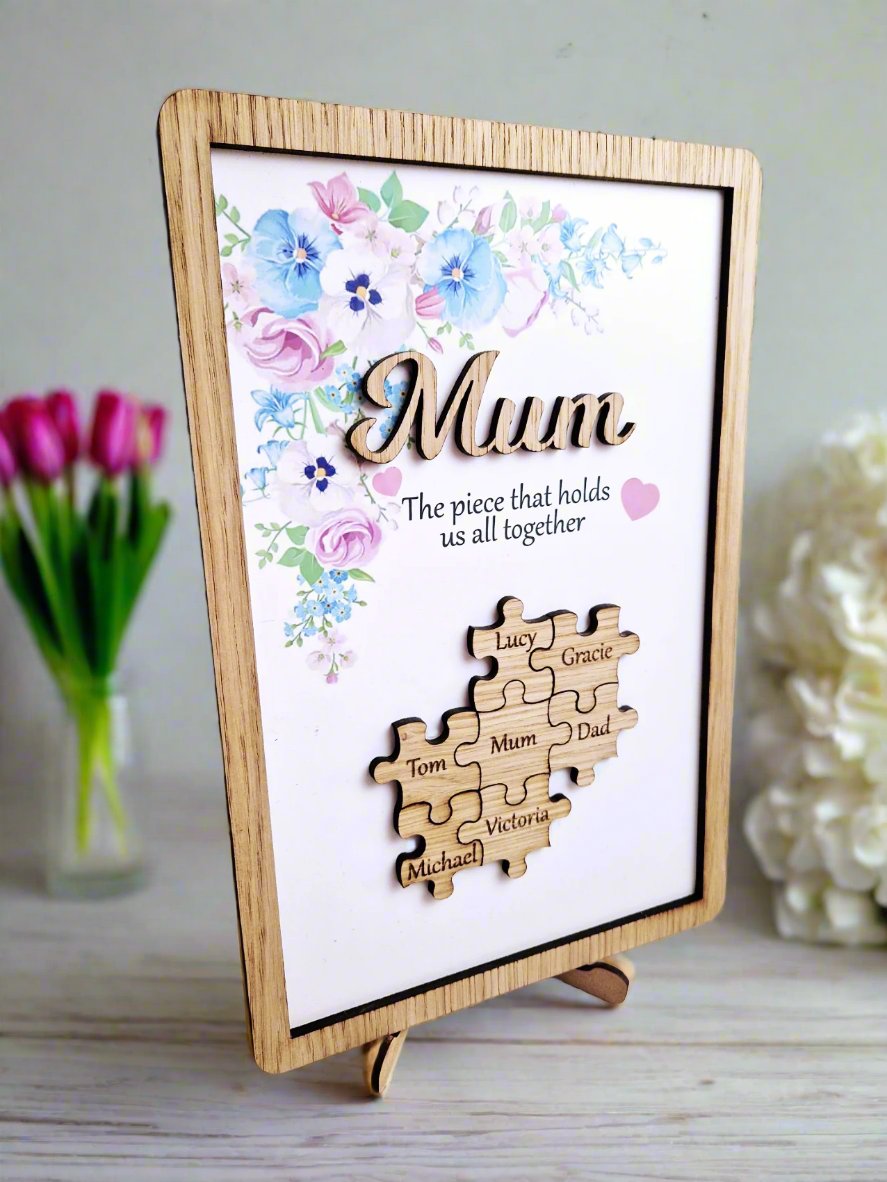 The piece that holds us together mothers day gift