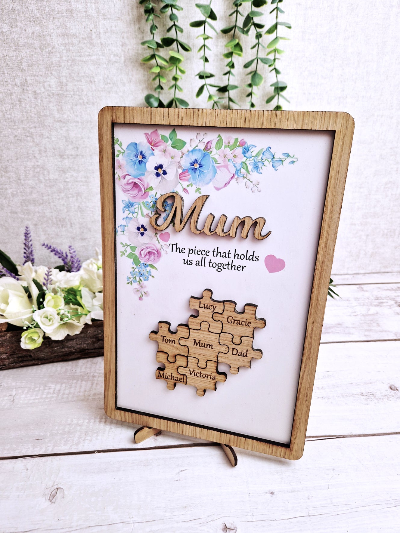 The piece that holds us together mothers day gift