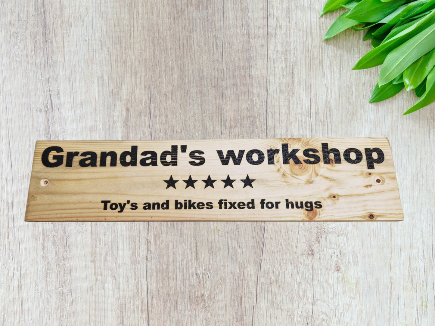 Grandad shed/ workshop sign
