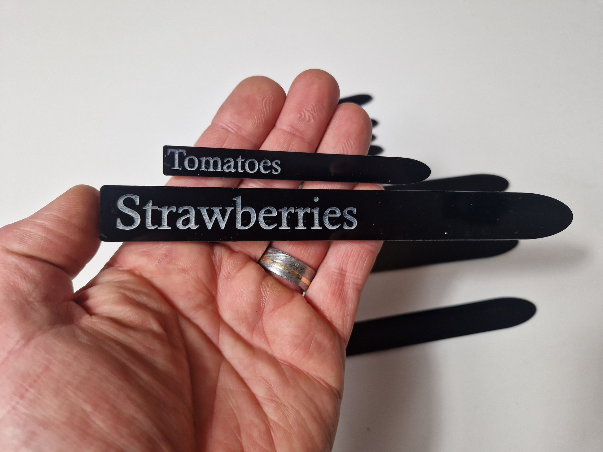 Garden plant markers Vegetable stakes