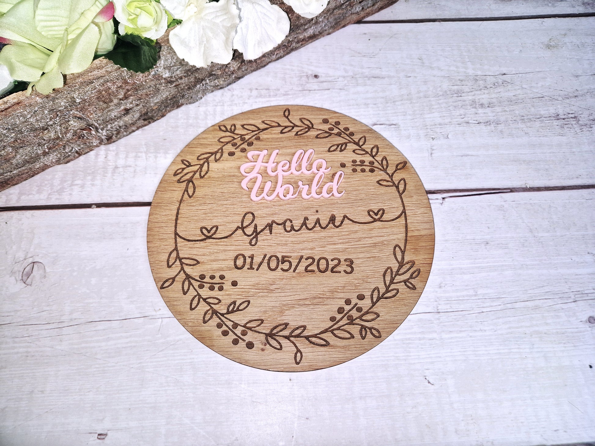New born baby keepsake