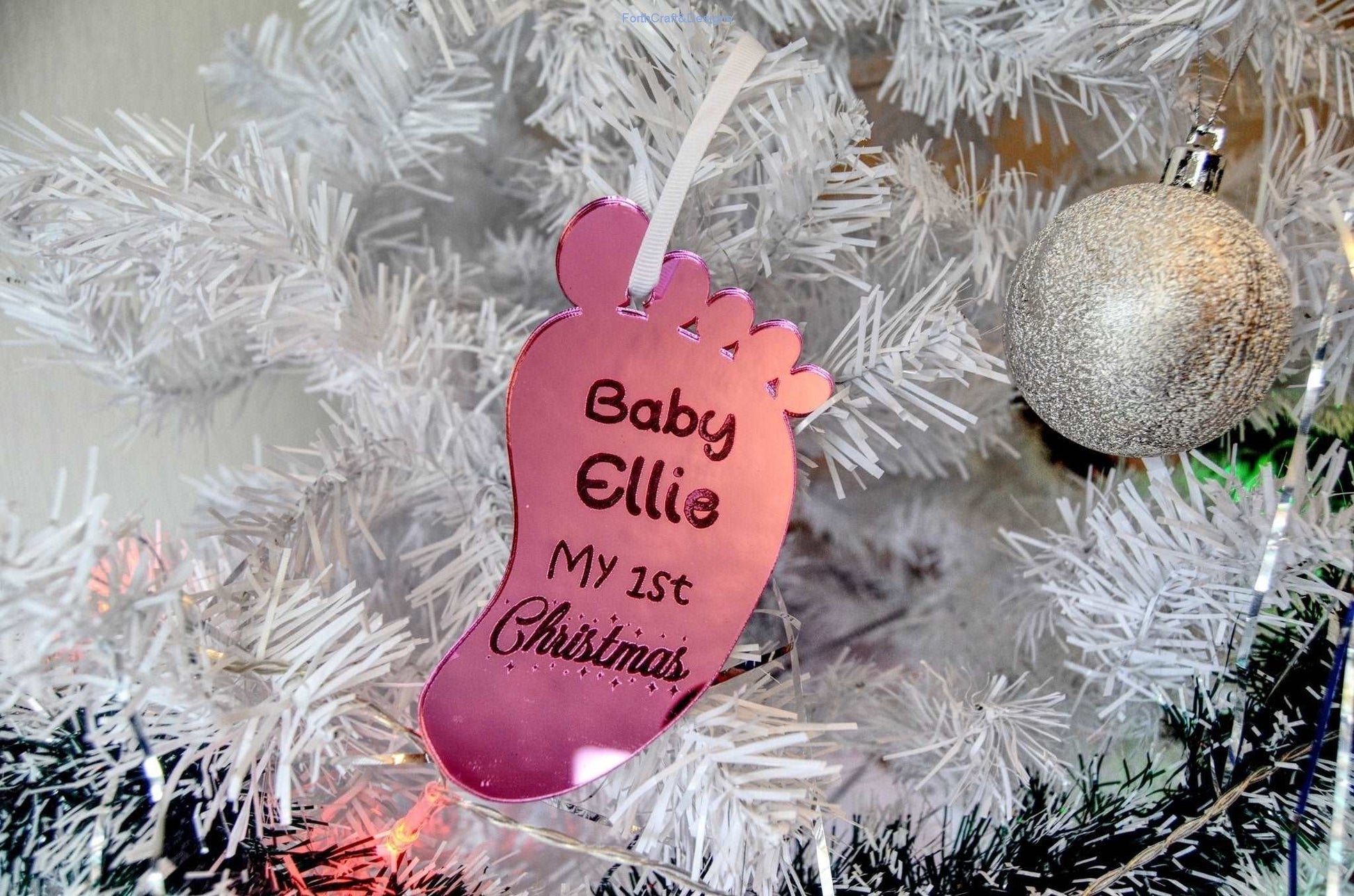 Baby's first Christmas bauble
