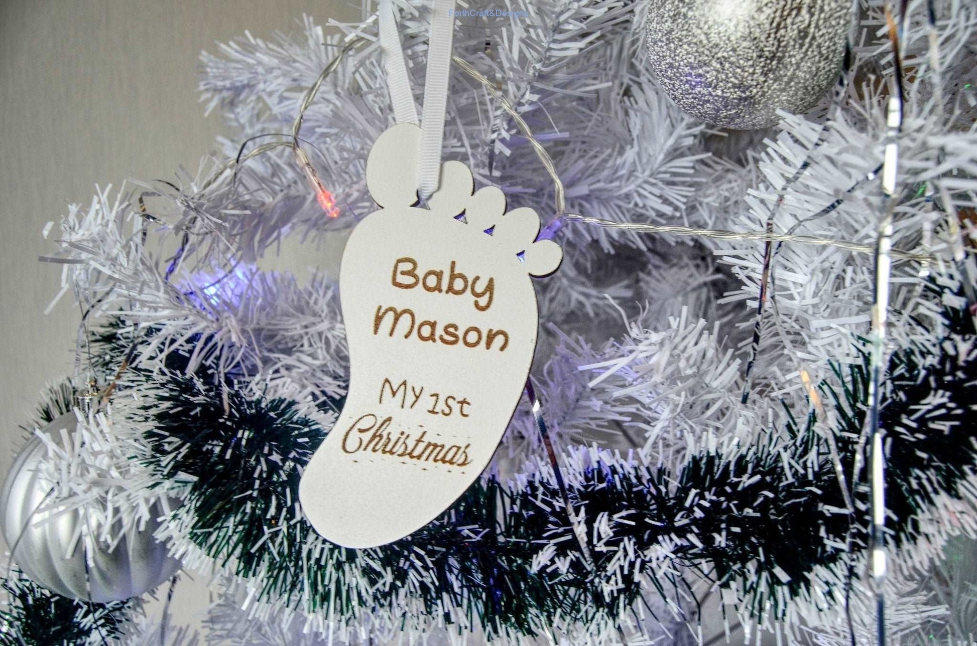 Baby's first Christmas bauble