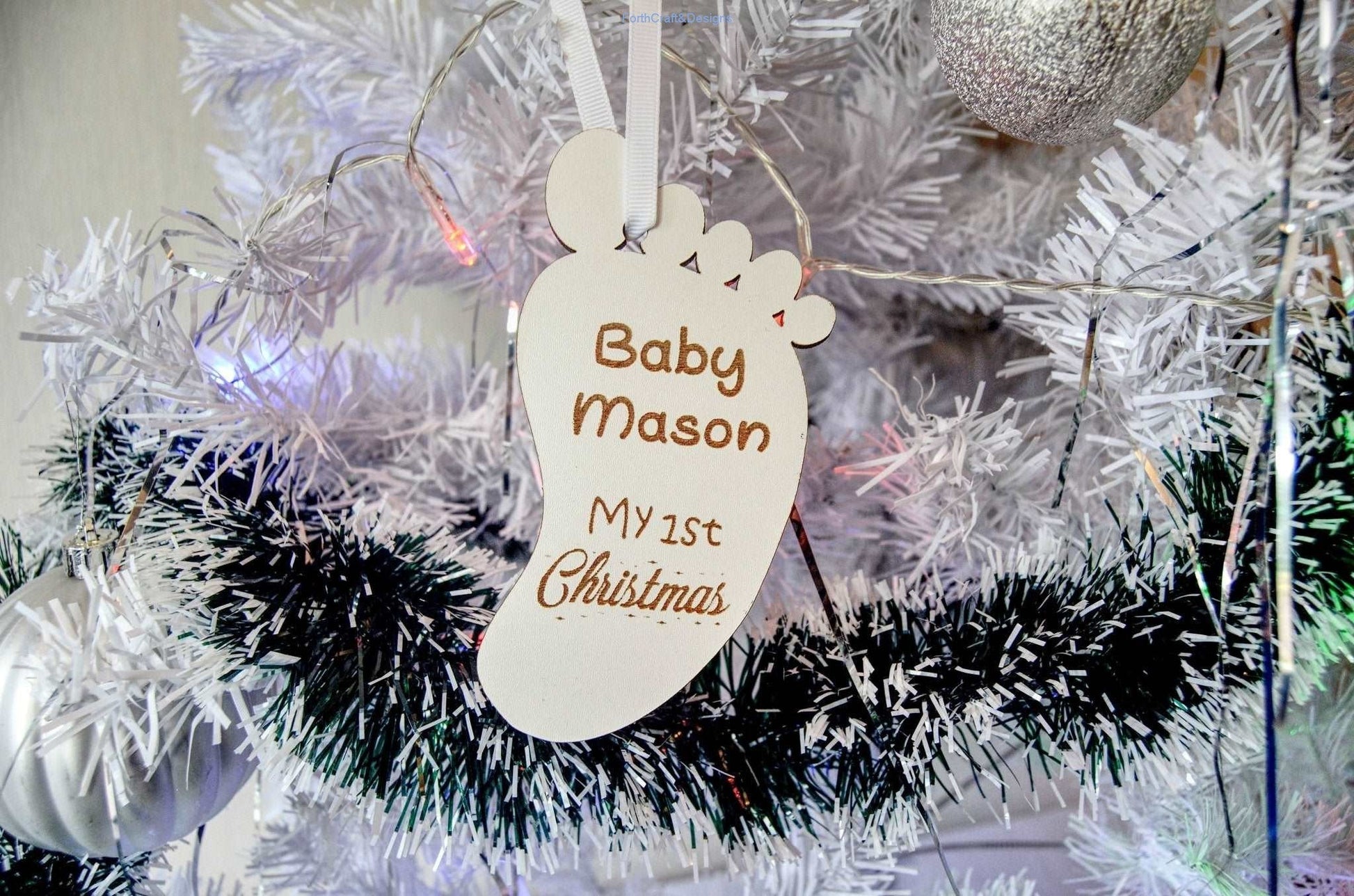 Baby's first Christmas bauble