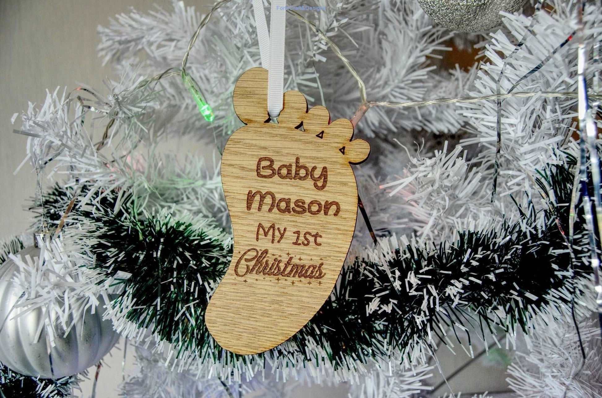 Baby's first Christmas bauble