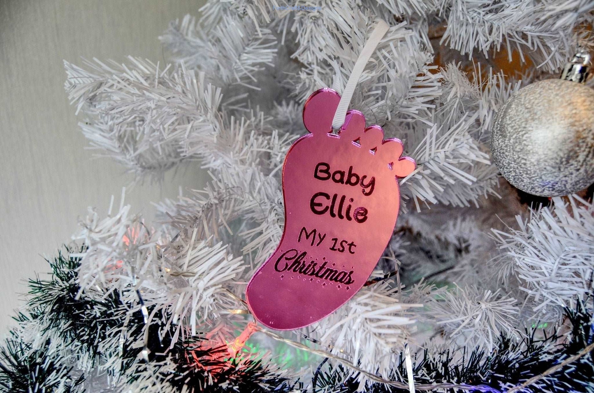 Baby's first Christmas bauble