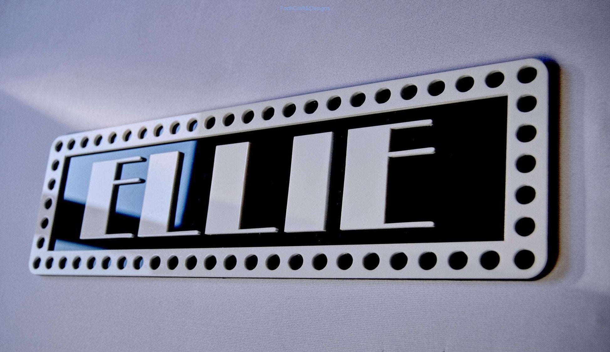 Broadway themed named sign