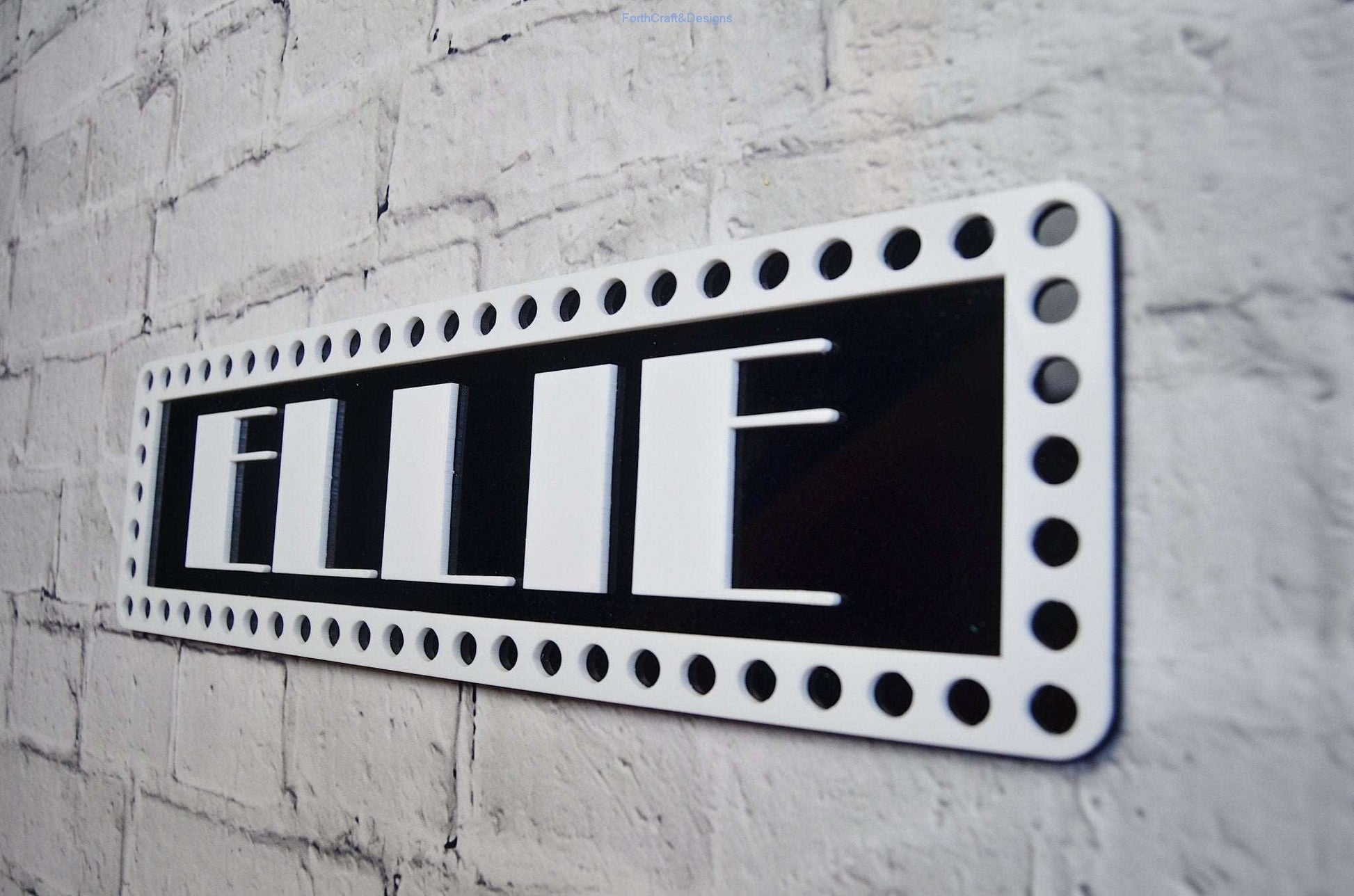 Broadway themed named sign