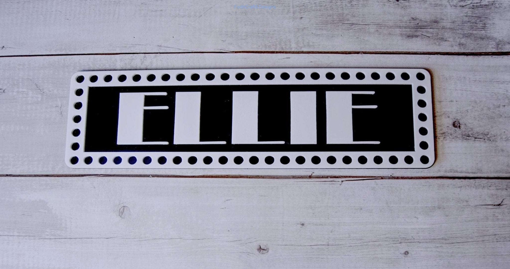 Broadway themed named sign