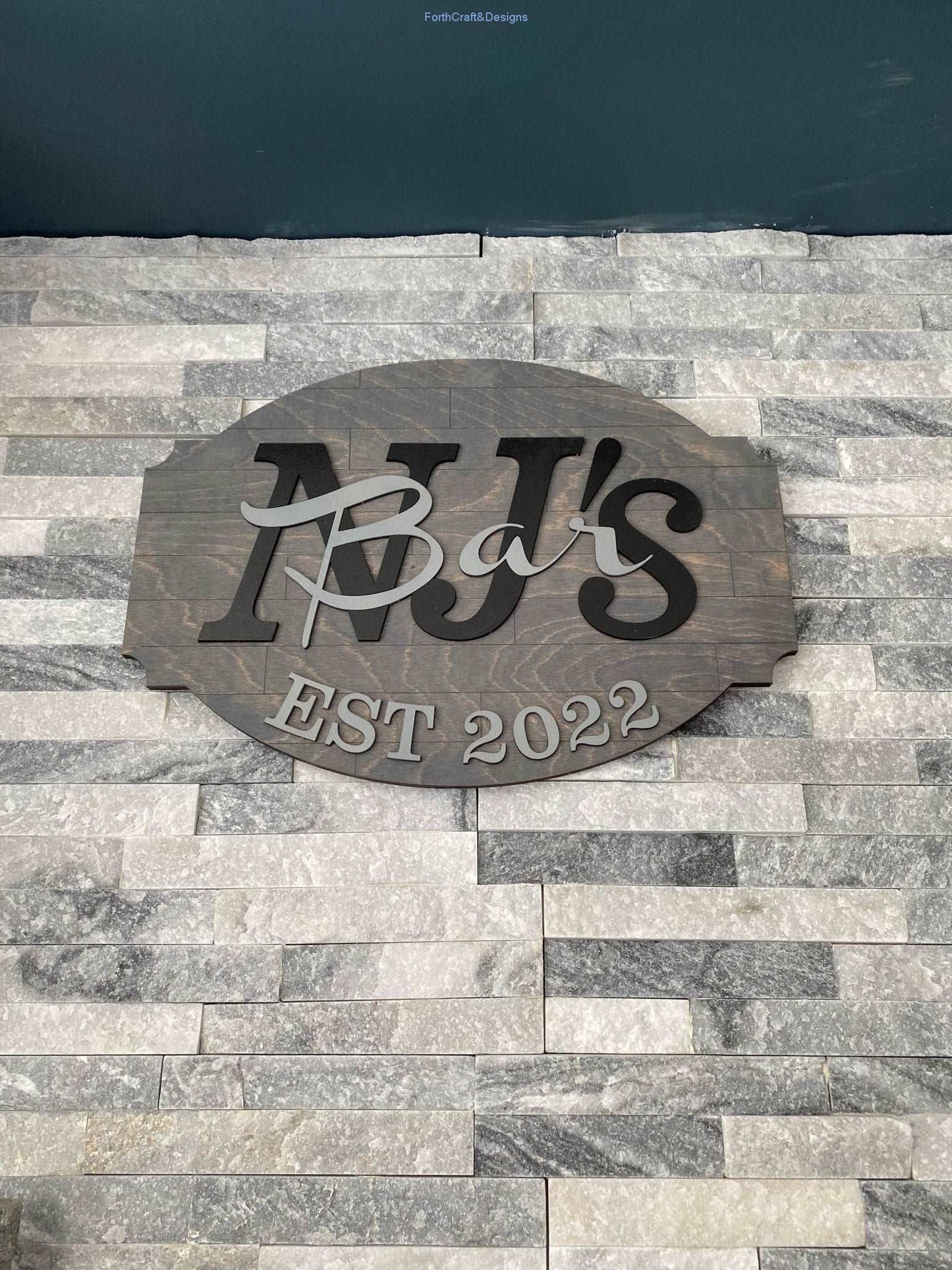 Custom Name Bar Sign