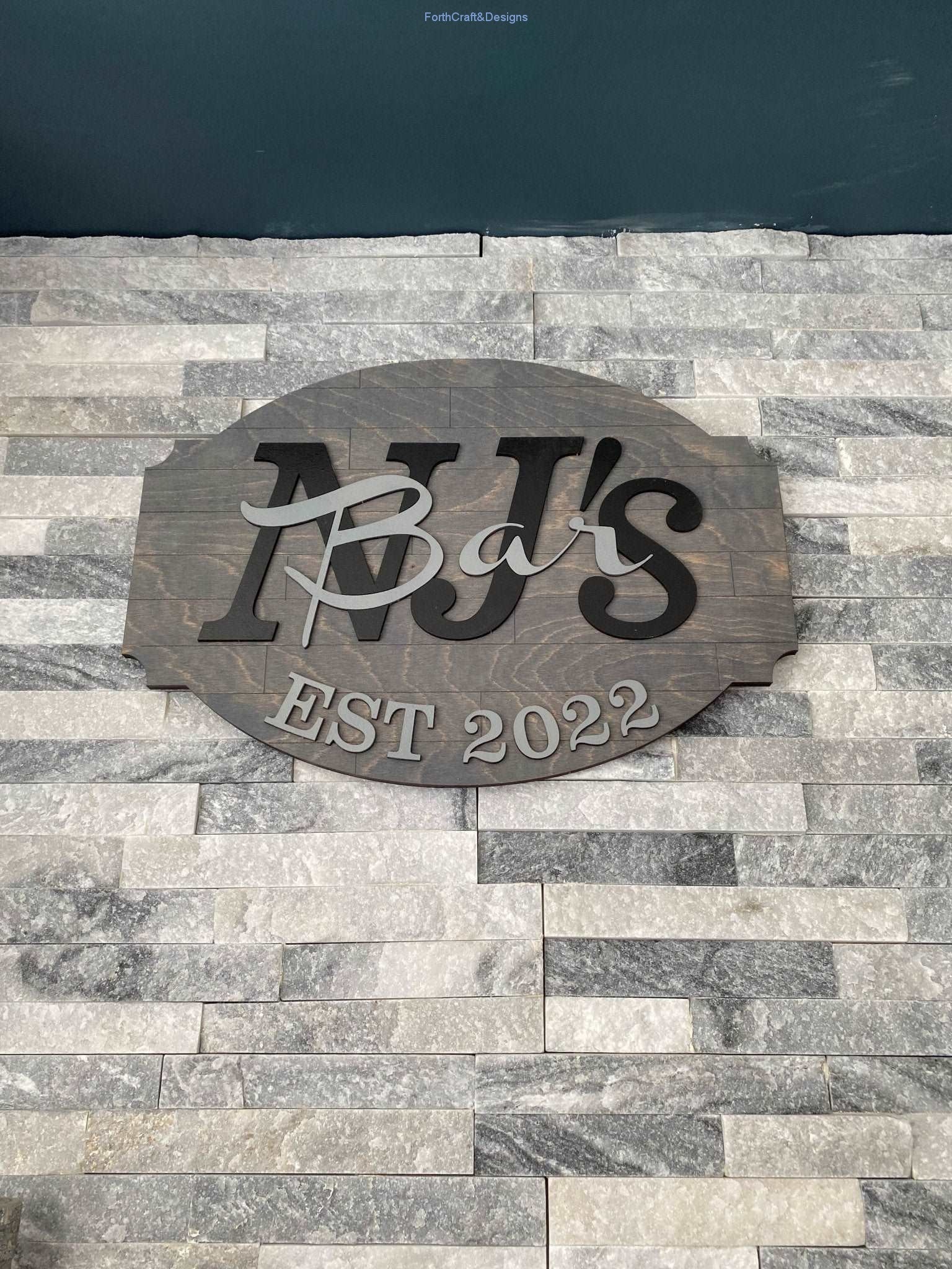 Custom Name Bar Sign