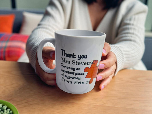 Personalised Teacher mug gift