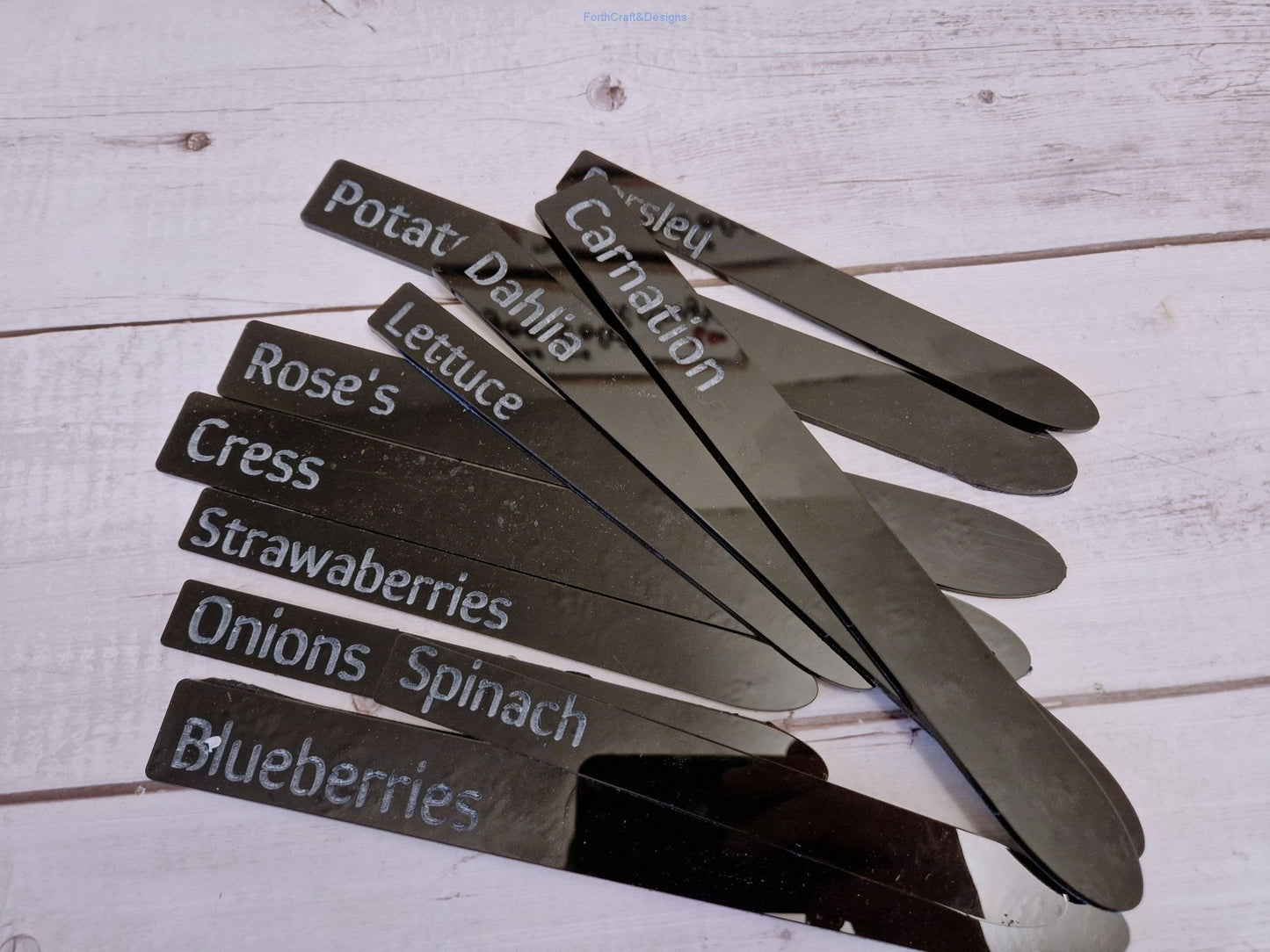 Garden plant markers Vegetable stakes